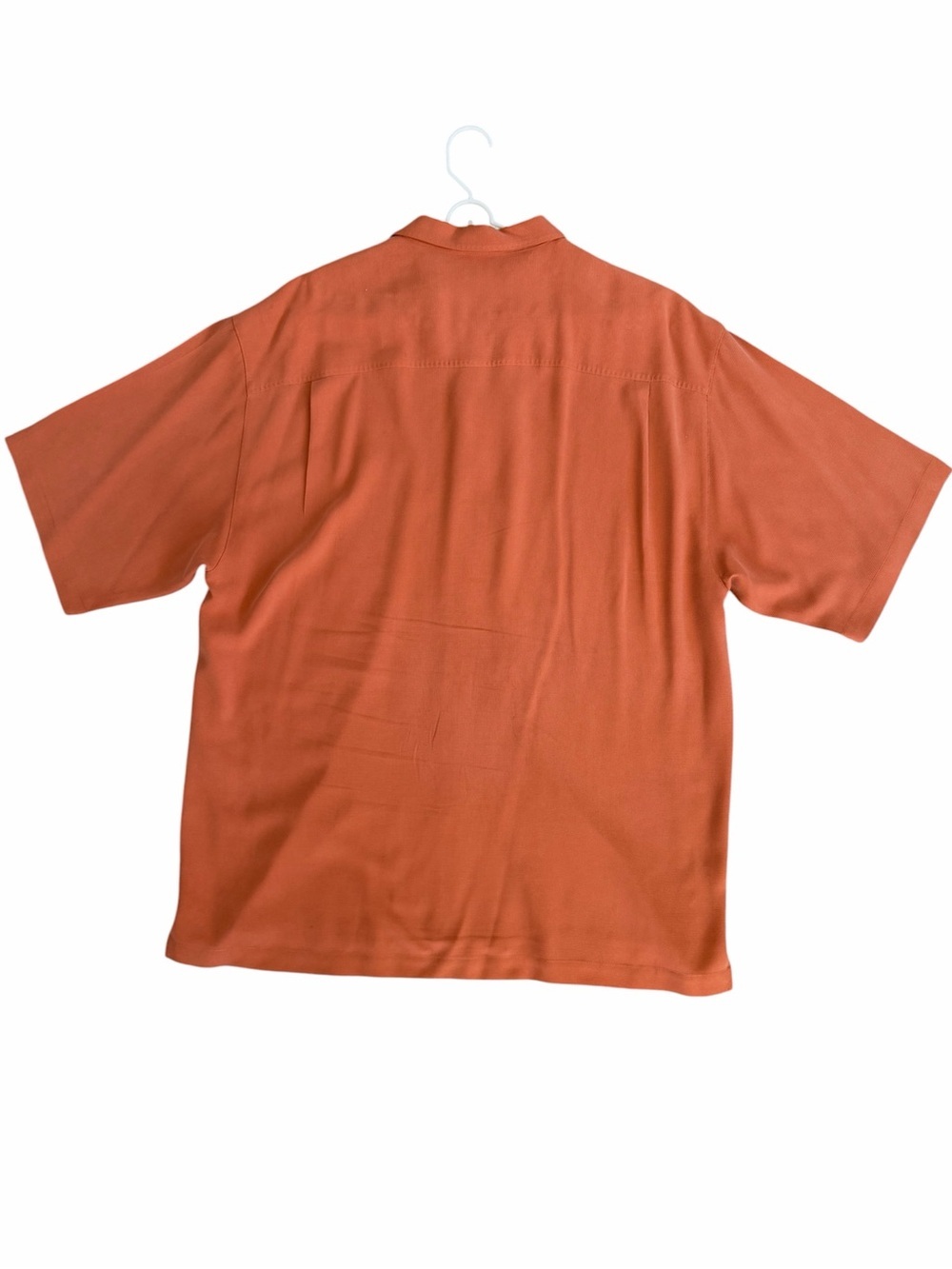 Tommy Bahama Short Sleeve Button-Down Shirt 100% Silk - Picture 3 of 3